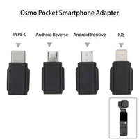 dji osmo pocket smartphone adapter micro usb android type c ios for osmo pocket handheld gimbal accessiories