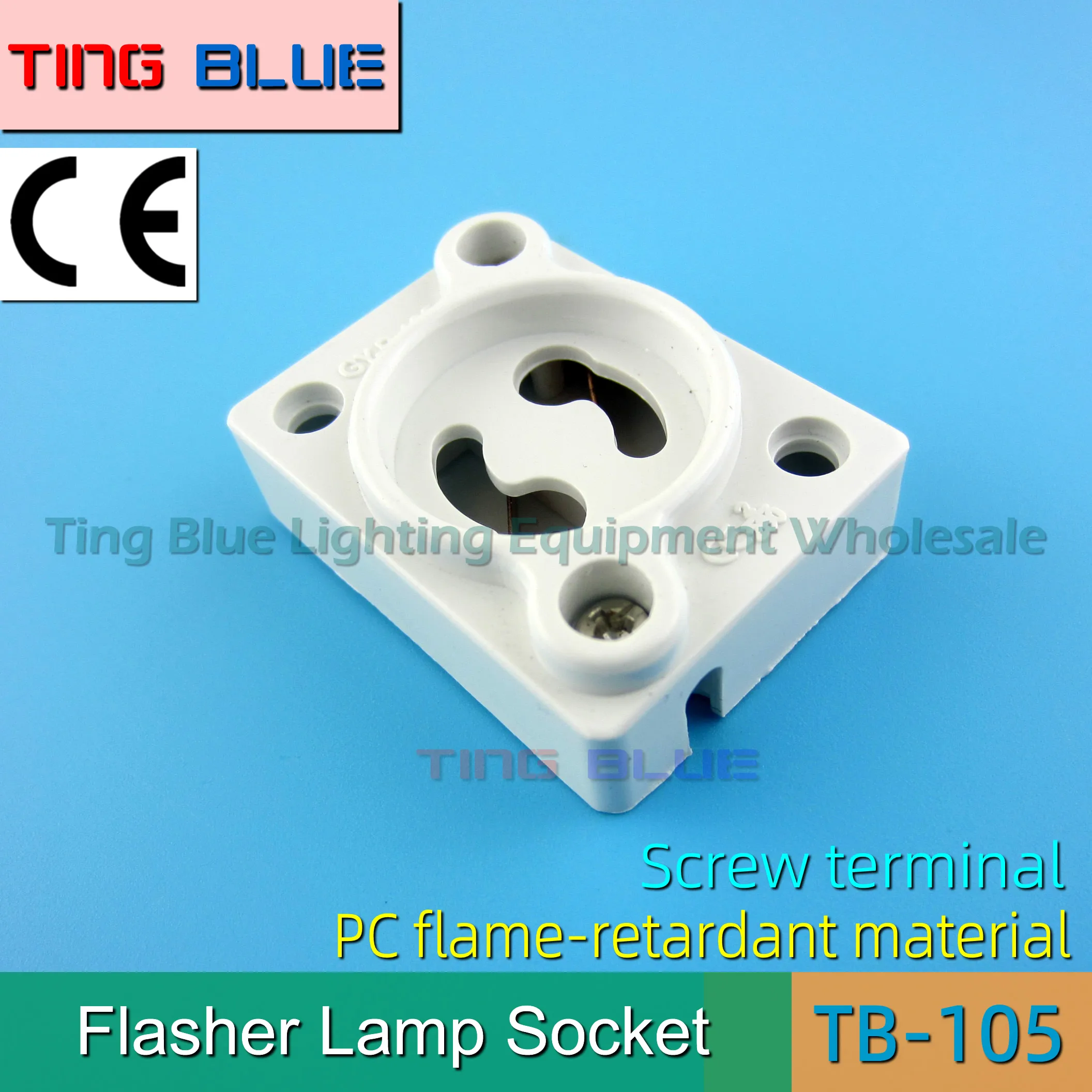 

Держатели стартеров ламп из ПК, 500В 2А, 4 штуки