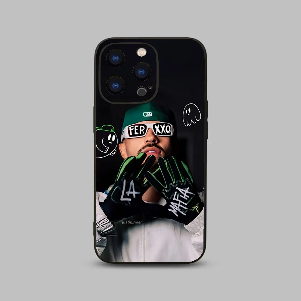 Чехол для телефона Singer F-Feid Ferxxo SIXDO Iphone 15 11 13 14 Pro Max 7 8 Plus X Xr Xs Se2020 12mini