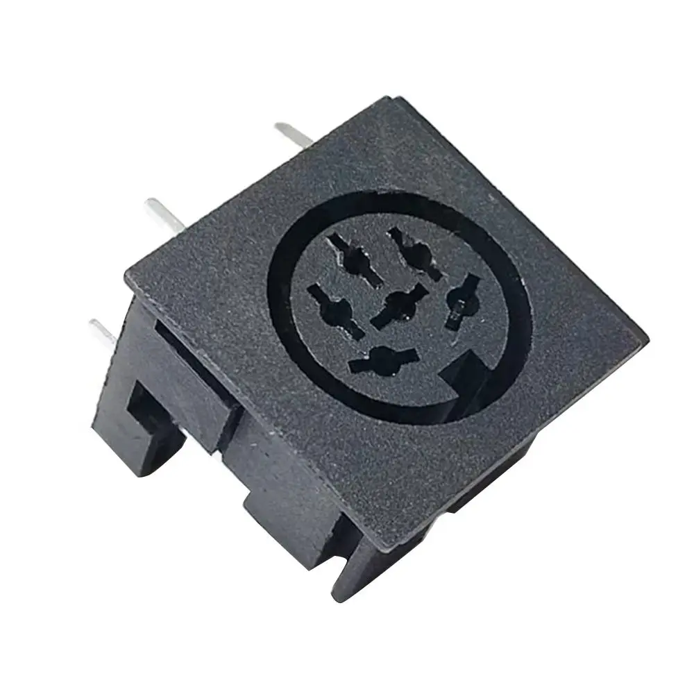 3 4 5 6 7 8 контактный разъем Mini DIN с внутренней резьбой контактов Jack PS2 для