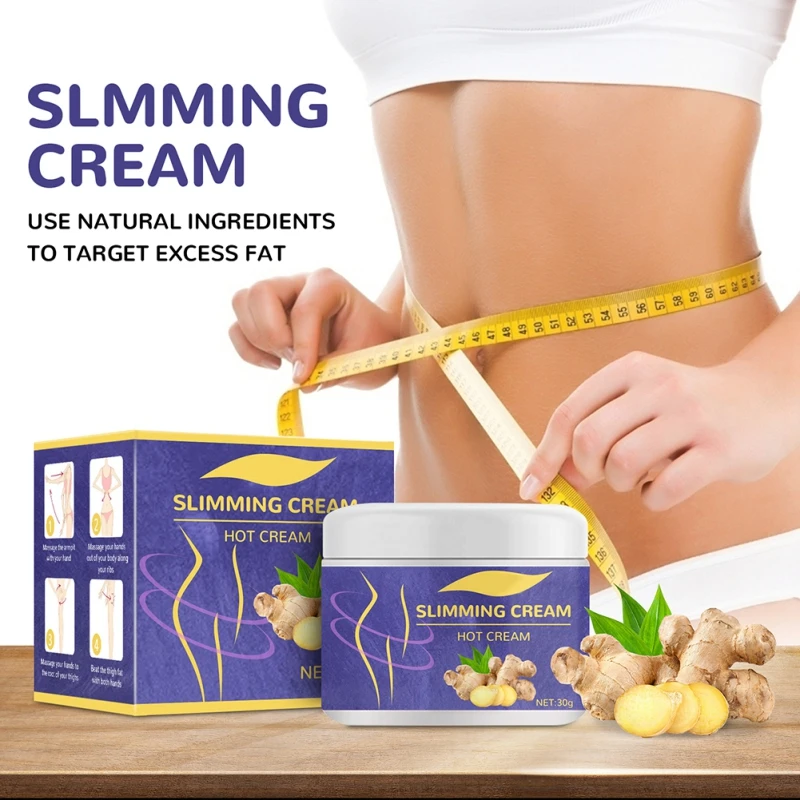 

Body Shaping Losing Weight Cream Slimming Cream for Men And Women Ginger Fat Burning Cream Fat Loss Slimming Body Cream