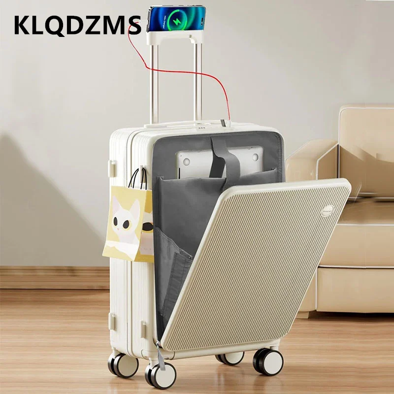 KLQDZMS 24 &quot26&quot новый чемодан с передним отверстием для ПК посадочный чехол