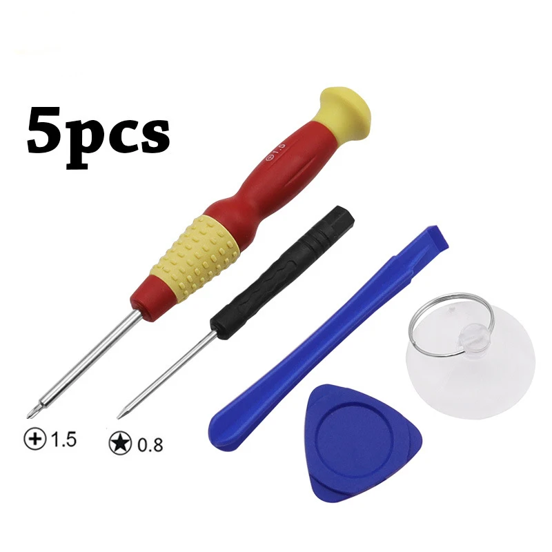 

5Pcs Mobile Phone Repair Tools Kit Cell Phones Opening Screen Pry Repair Tool Kit Professional Mobile Phone Screwdriver Tool