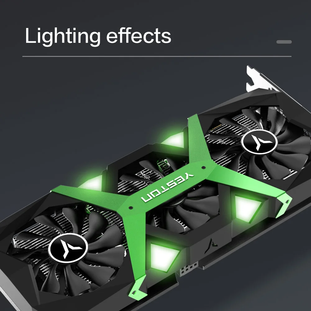 

Игровая видеокарта Yeston RTX2060 Super-8G D6 PA, 1470-1650 МГц/14 ГГц/8 ГБ/бит/GDDR6, память с 3 охлаждающими вентиляторами, DVI-D + порты HD + DP