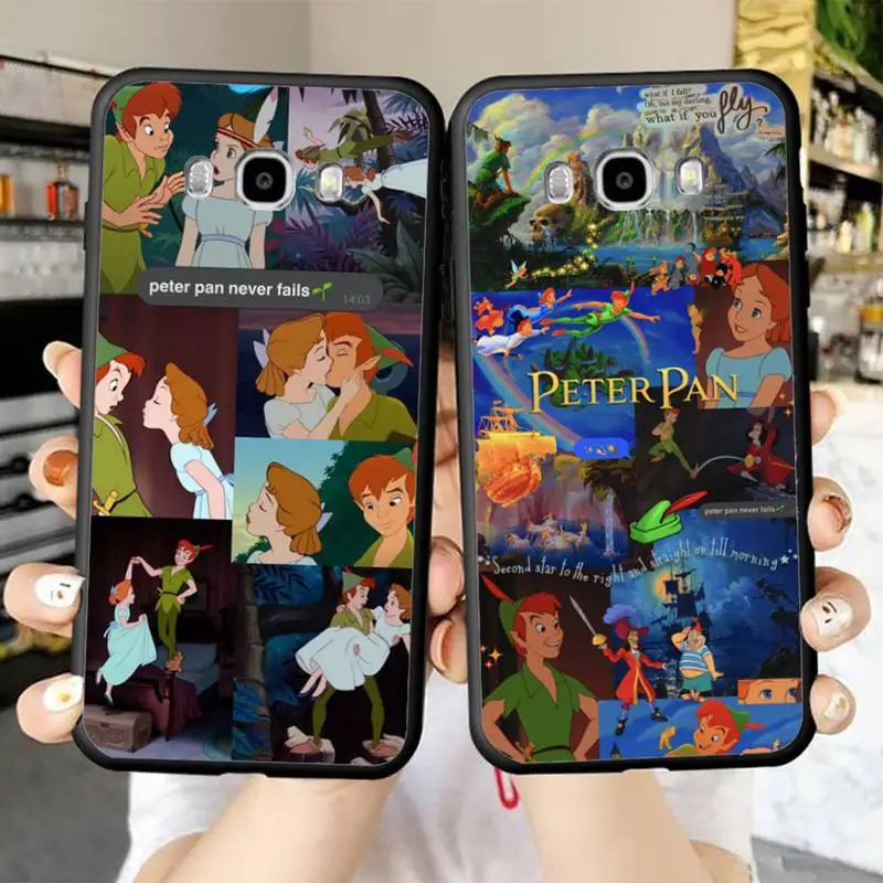 

Disney Peter Pan Phone Case For Samsung Galaxy J4 plus J6 J5 J72016 J7prime cover for J7Core J6plus