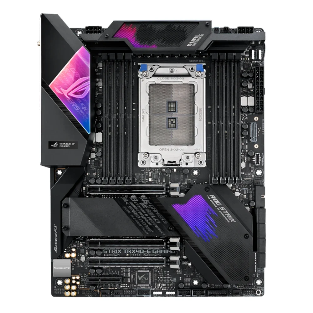 Игровая материнская плата ASUS ROG Strix TRX40-E с поддержкой процессора AMD TRX40 3960X 3970X 3990X DDR4