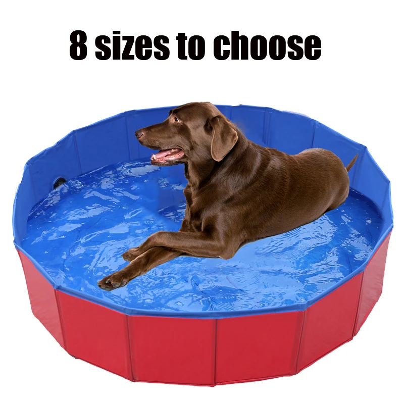 

Pool Indoor Collapsible Bathtub Outdoor Bath Swimming Dogs Dog Foldable Tub For Cats Pool Pool Pet Bathing Kids