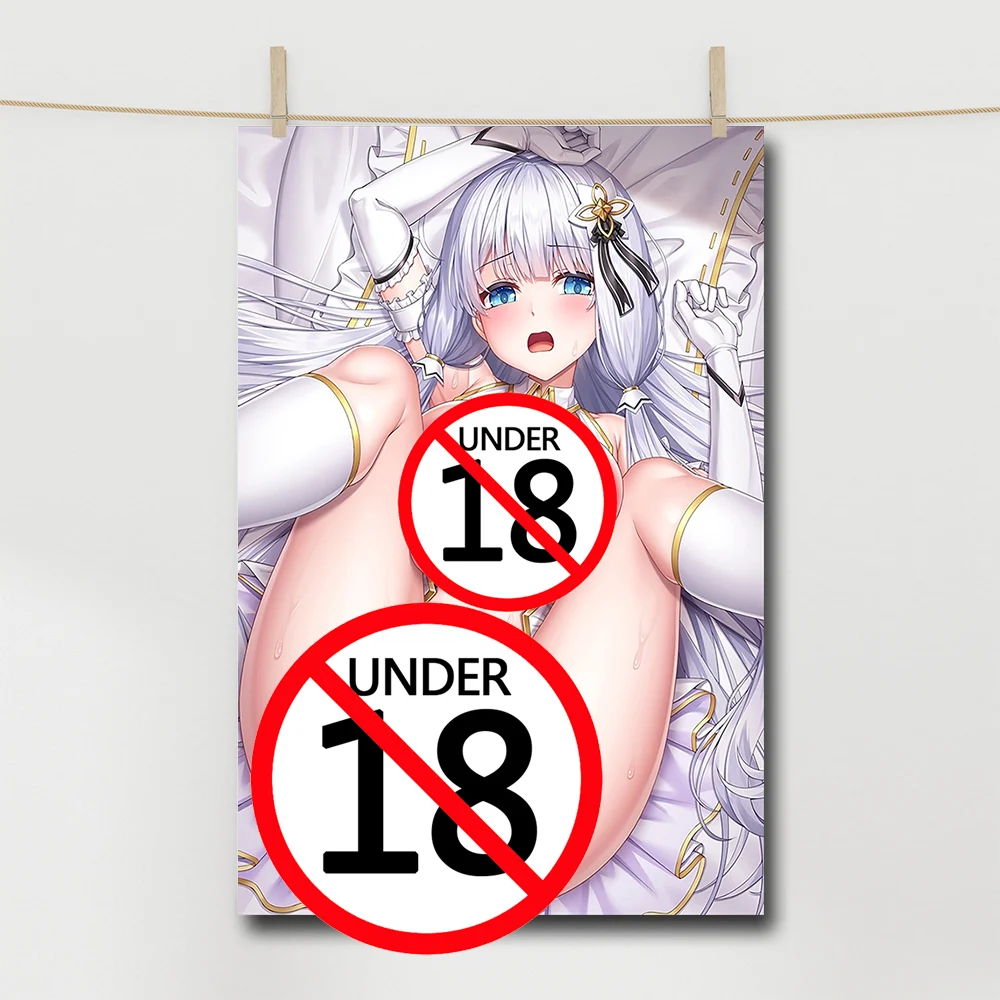 

Привлекательная красивая фотография для взрослых, аниме плакаты и принты, настенное искусство для домашнего декора комнаты, без рамки