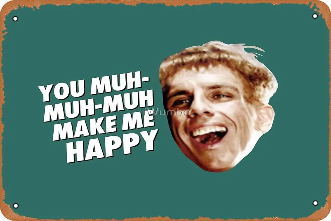 Простой Джек - ты Мухам-мух-сделай мне счастливый постер металлическая жестяная