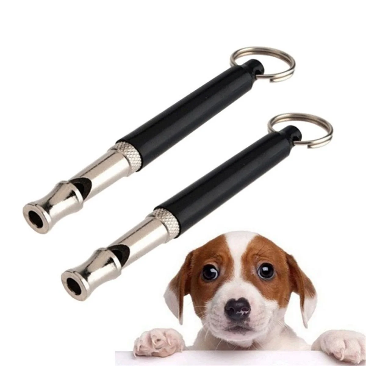 

Pet Dog Supersonic Whistle Stop Barking Bark Control Dogs Flute Training Deterrent Whistle High Frequency Puppy Adjustable Flute