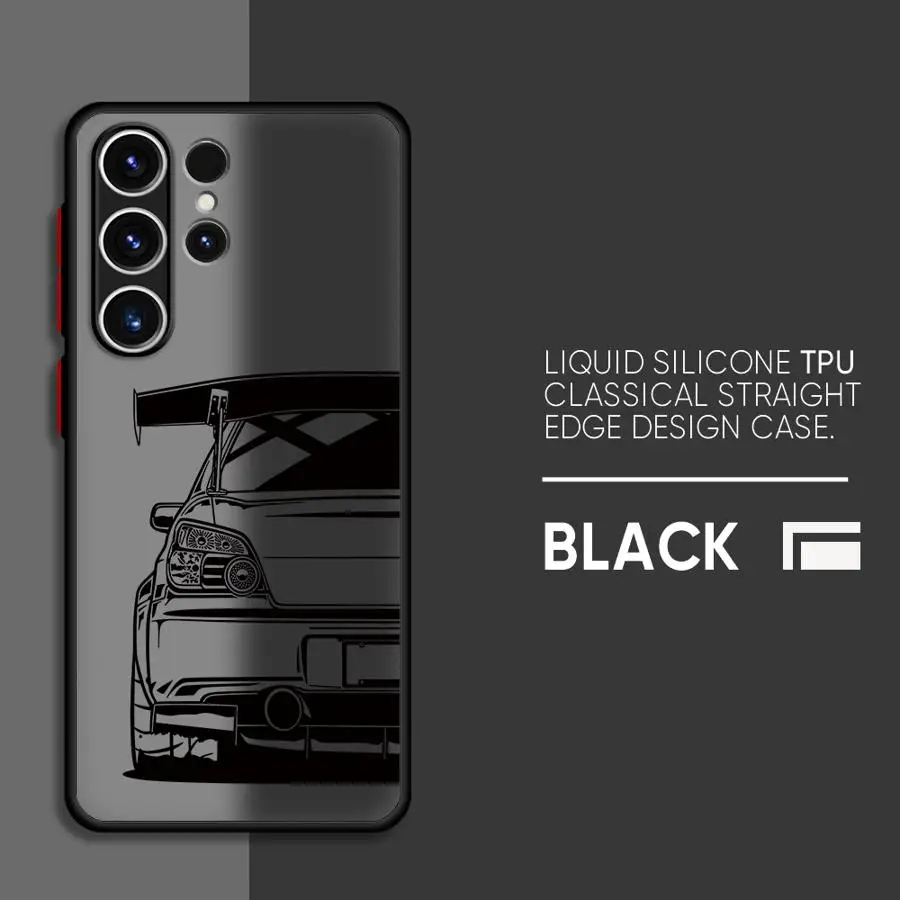 Фото чехол для телефона Samsung Galaxy S22 S24 ultra fe S10 20 S21 S23plus S25 Los yan матовый матовый фондс Роскошный спортивный автомобиль Gets Cool №2