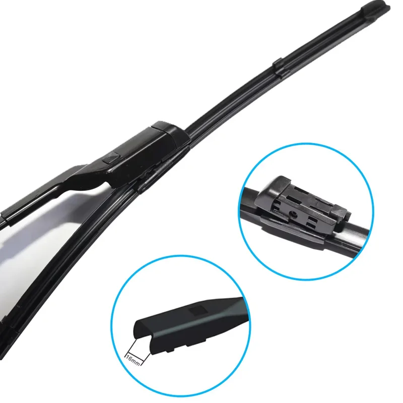 2x щетки стеклоочистителя для автомобиля Skoda Rapid NH1 NH2 NH3 2012 2013~2023 резиновые полоски