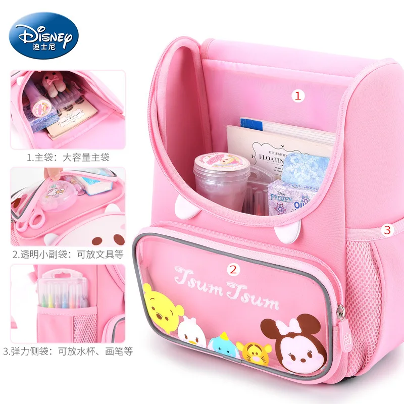 2022 high-quality original Disney Mickey series toddler backpack , lightweight comfortable breathable design Disney school bags