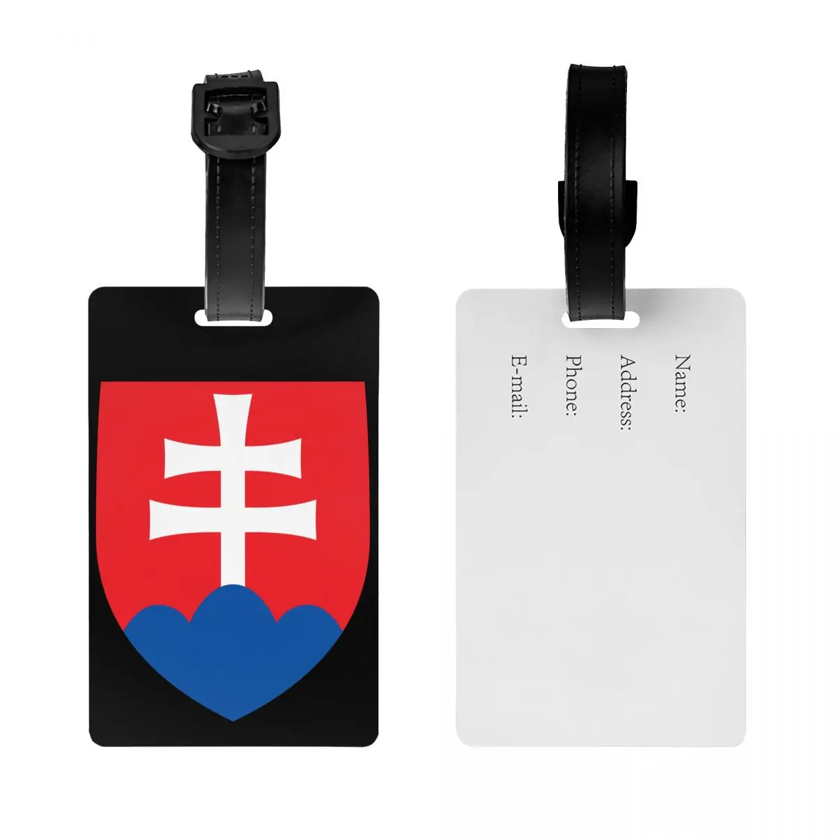 Герб Словакии под заказ бирка для багажа с именной картой словацкий флаг крышка