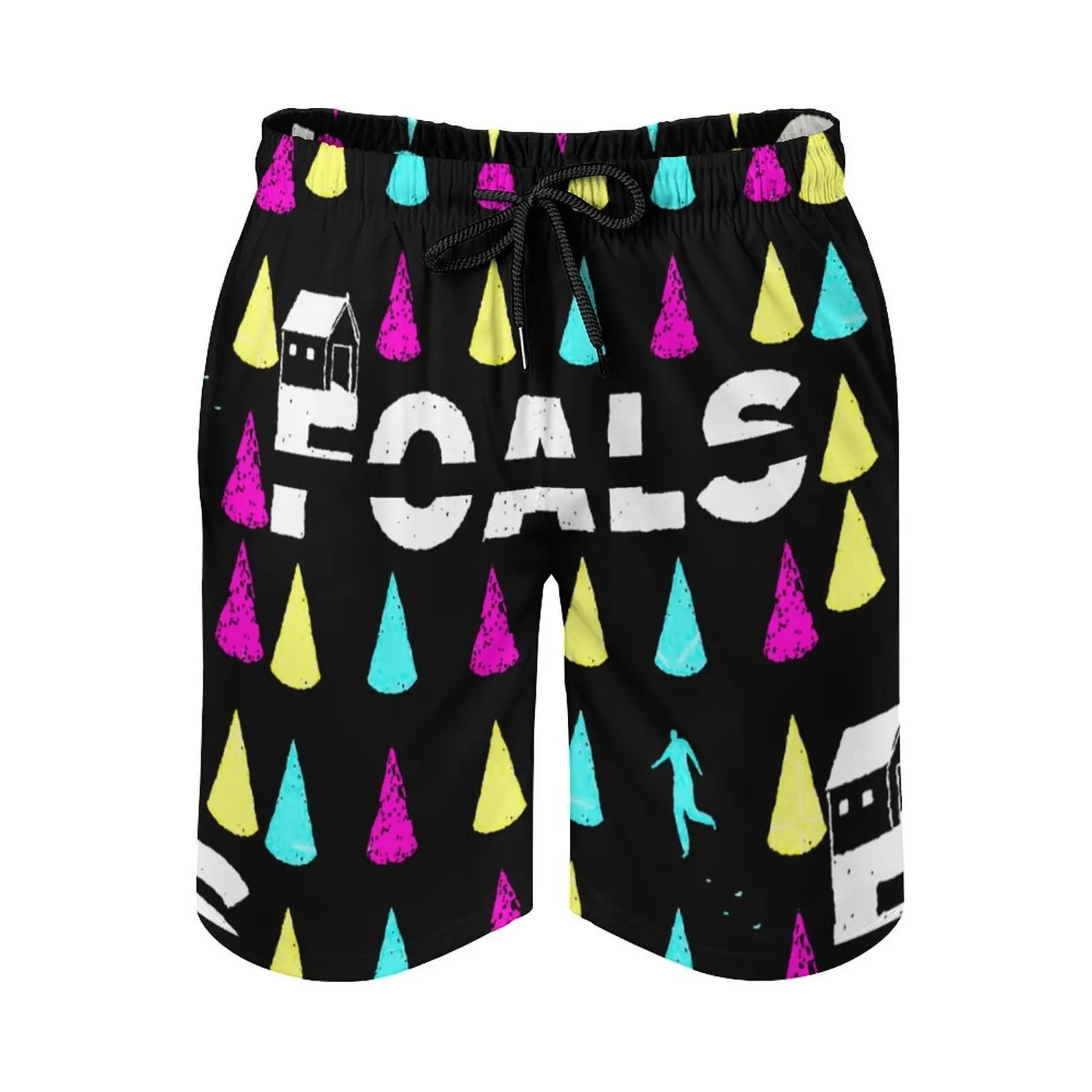 

Мужские пляжные шорты Yudenamy, пляжные дышащие быстросохнущие классические повседневные свободные эластичные Гавайские шорты с регулируемым шнурком