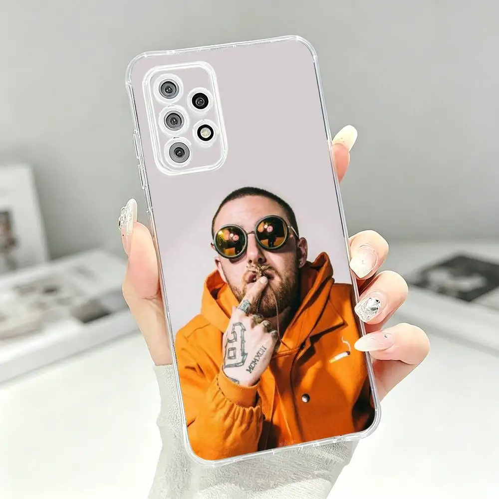 Фото Прозрачный мягкий силиконовый чехол для телефона Mac Miller Rapper Honor для Samsung S25 S24 S23 S22 S21 S20 S10 FE Note 20 Ultra Plus №3
