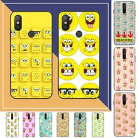 bandai spongebob phone case for redmi note 8 7 9 4 6 pro max t x 5a 3 10 lite pro