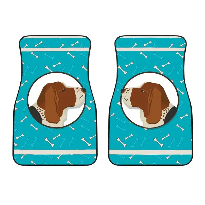 

Basset Hound Gift - Car Floor Mats, Car Accessory, Car Floor Protector, Floors Mats For Car, Teal Car Floor Mats - PT10915
