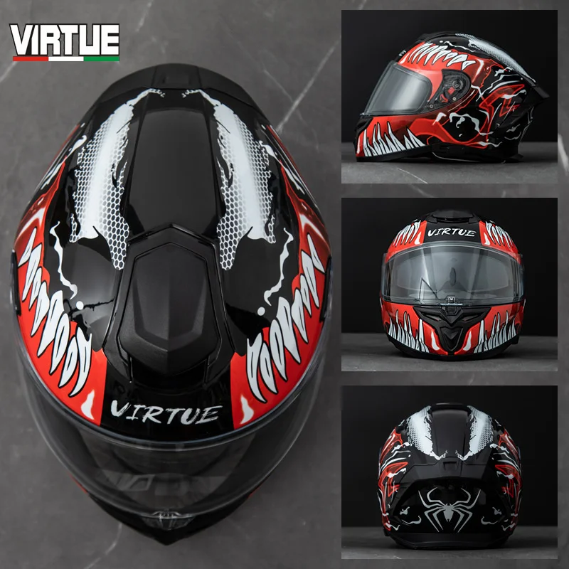 

Casco Chopper шлем с двойными козырьками для мотоцикла, мотоциклетные шлемы для мотокросса, сертификация DOT ECE, Профессиональный мотоциклетный шл...