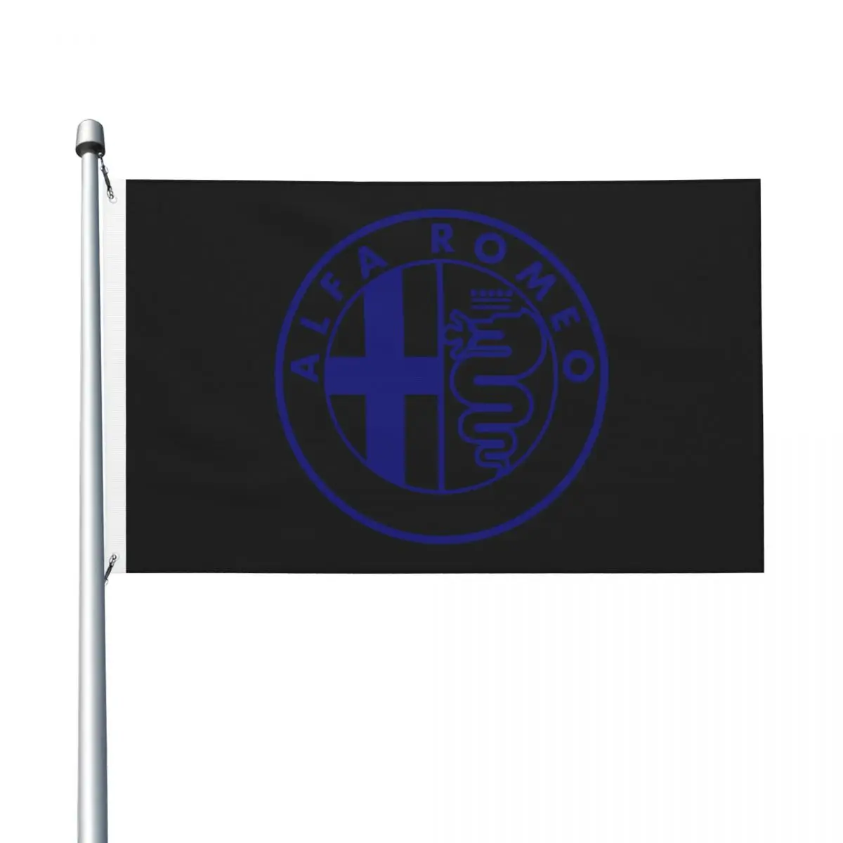 

Alfa Romeo Double Sided Banner Breeze Flag Garden Flag Decorative Flag Party Banner 3x5FT (90x150cm)