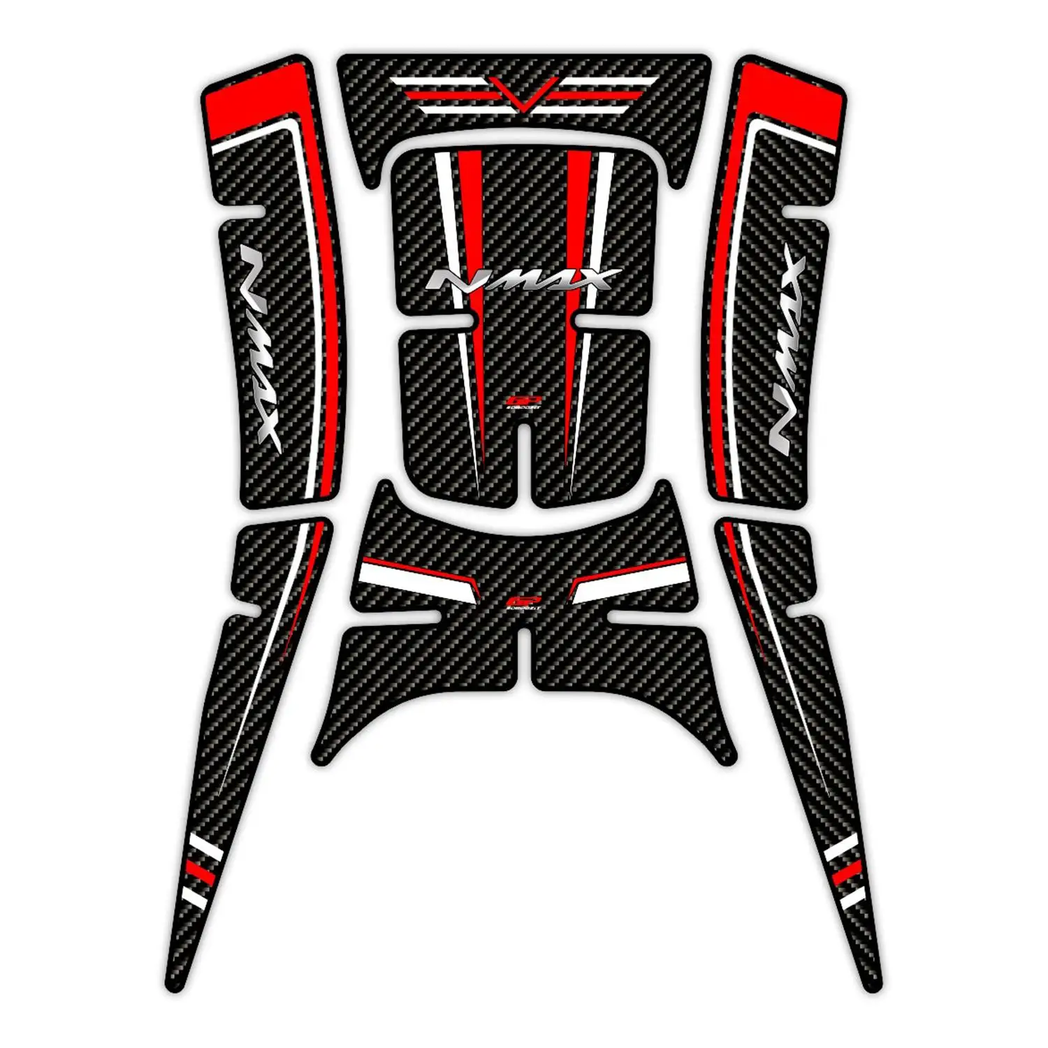 

GP composite For NMAX----Tank Pad Set Red