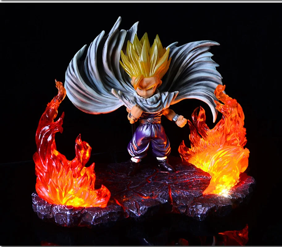 

Stock In Transformation Resin Light Display Stand Platform Magma Scene Various Colors Action Figure Base Accessories
