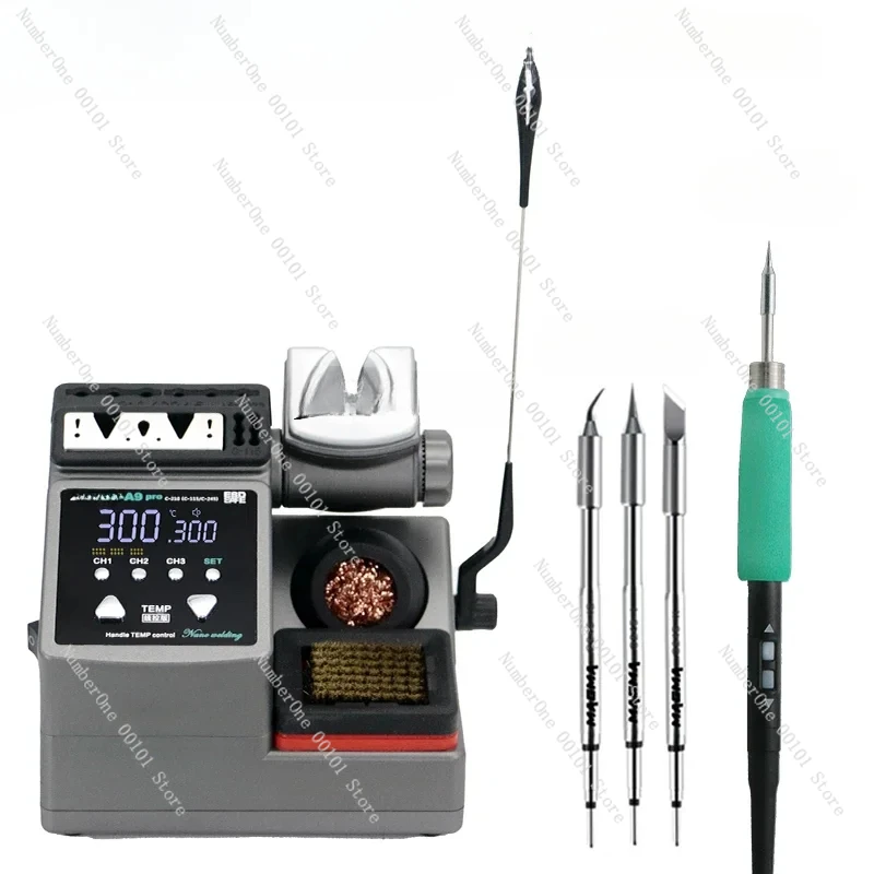 Паяльная станция AIFEN A9PRO совместимое с паяльным жалом SUGON 210/245/115 ручка управления