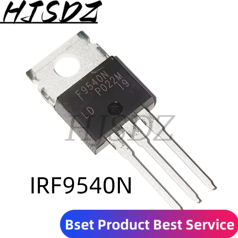 10 unids/lote 100% оригинальная импортная Новая модель IRF9540NPBF IRF9540N фотолампа-100V -23A