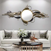 Nordic Style Simple High-definition Mirror Wall Decoration Dining Room Living Room Background Wall