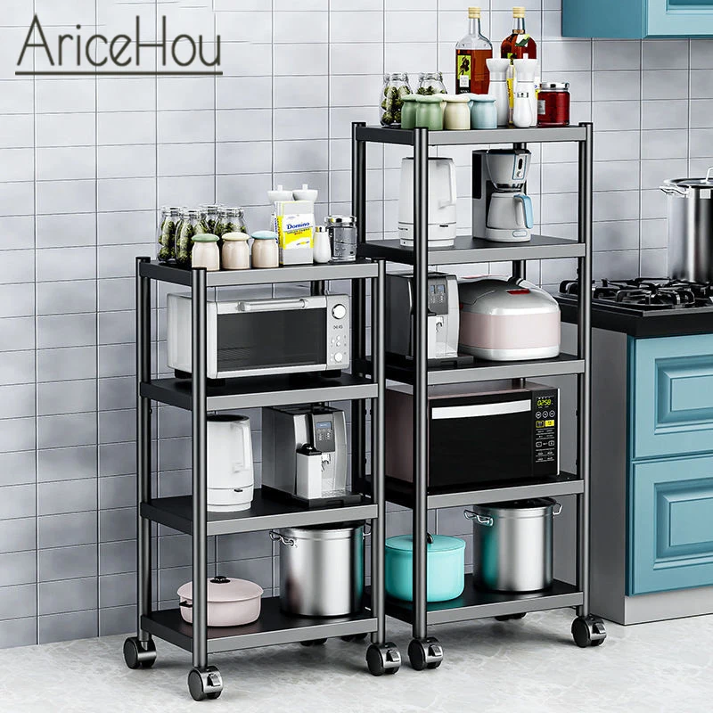 Buy 5Tier Kitchen Baker s Rack Multi functional Microwave Oven Shelf Rack Free Standing Kitchen Utility Cart Storage Shelf Organizer