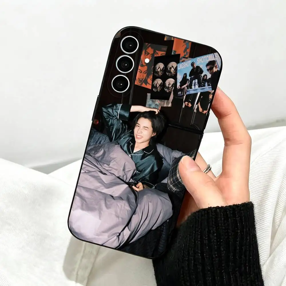 Фото Чехол для телефона Louis LNGSHOT для Samsung Galaxy A73, A72, A71, A70, A53, A52, A51, другие модели, мягкий черный чехол №4
