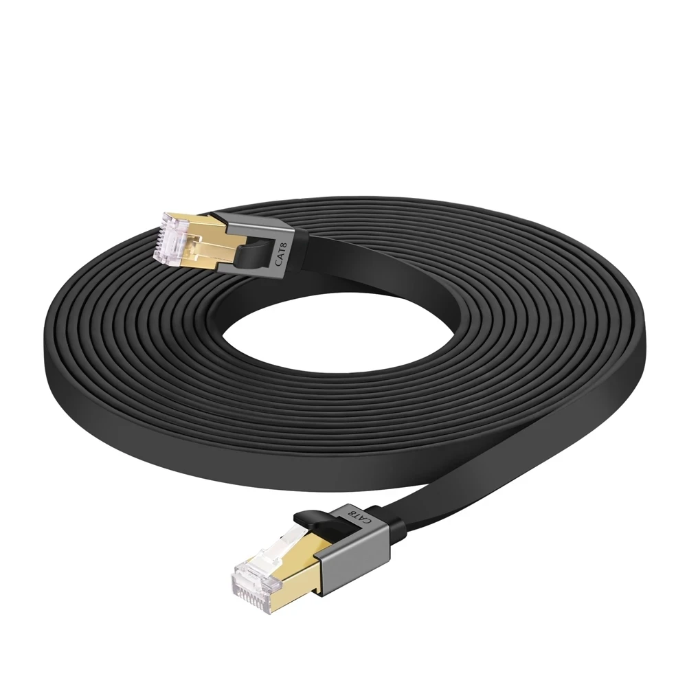 40Gbps RJ45 Netzwerk Kabel High Speed Gigabit SFTP Lan Katze 8 RJ 45 Ethernet Kabel für PS4 Router Laptop kabel XJW-73