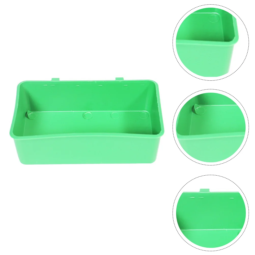 

2 Pcs Bird Feeders Parrot Shower Box Bath Toy Bathtub Pet Parrots Outdoor Parakeet Bathroom Toys The