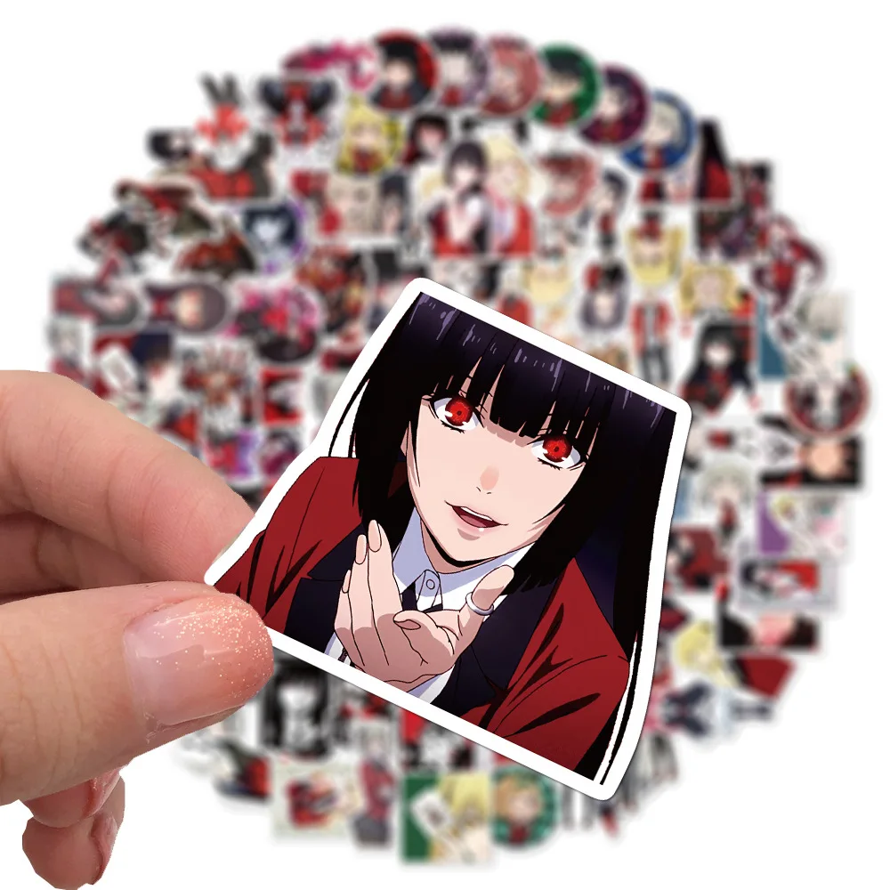 10/30/50/100 шт. аниме Kakegurui мультяшные наклейки сделай сам скейтборд телефон ноутбук