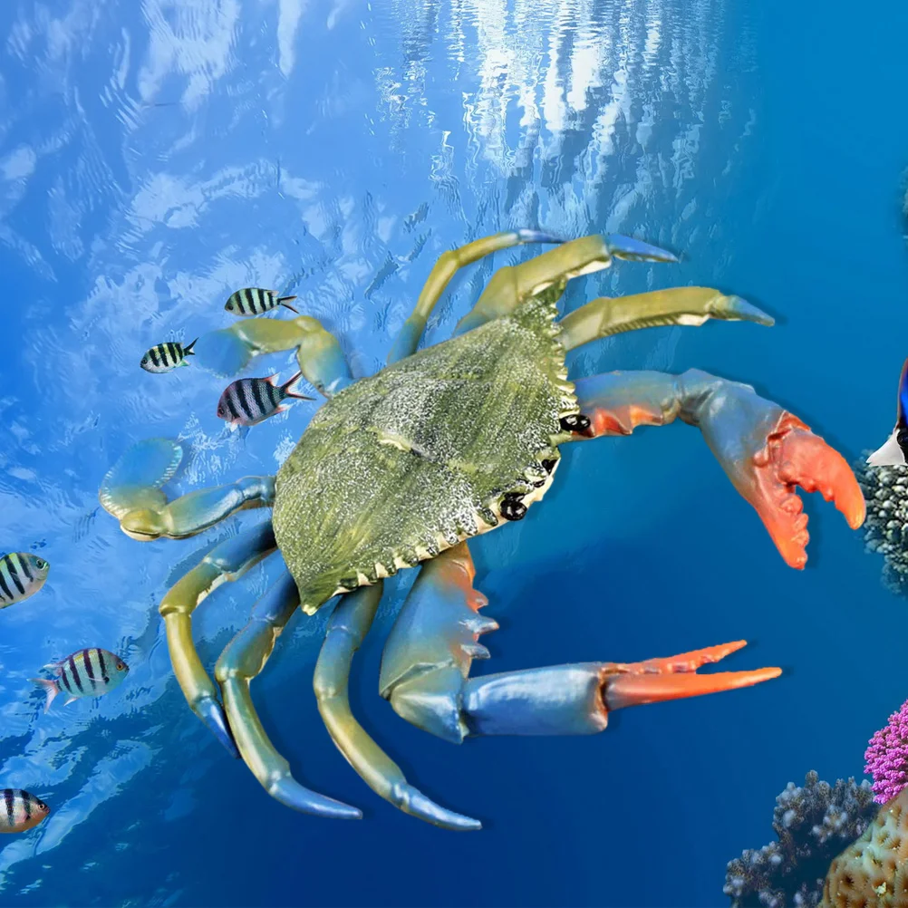 

Детские игрушки с высокой симуляцией животных, имитация морской жизни, модель стандартного краба