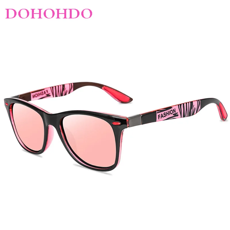 

DOHOHDO New Polarized Sunglasses Men Women Brand Design Sports Driving Square Sun Glasses For Male Goggle UV400 Gafas De Sol