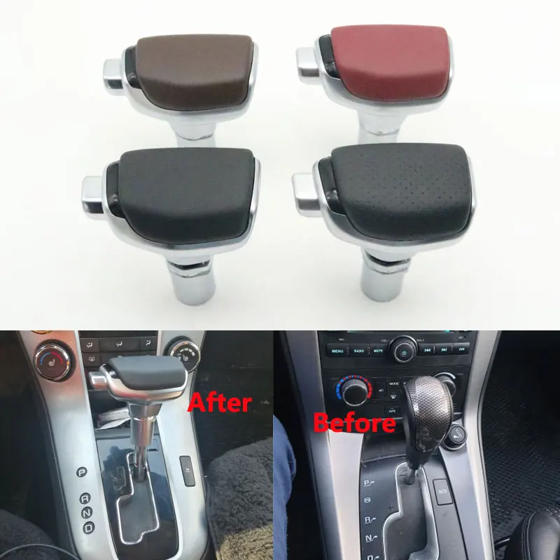 For Chevrolet Cruze 2011-2015 Orlando 2009-2012 Captiva 2008-2013 Car Modified Automatic Gear Shift Knob Gear Lever Shifter Head