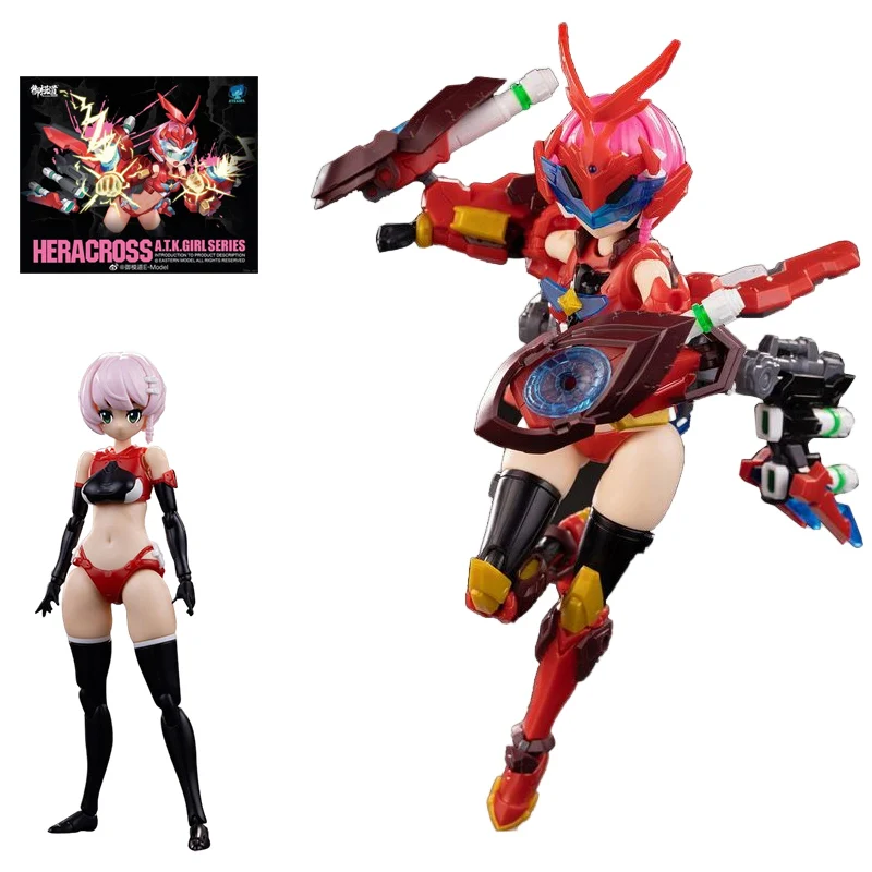 

Original ATK GIRL SERIES HERACRISS Anime Action Figure Assembly Model Toys Collectible Model Ornaments Gifts For Children