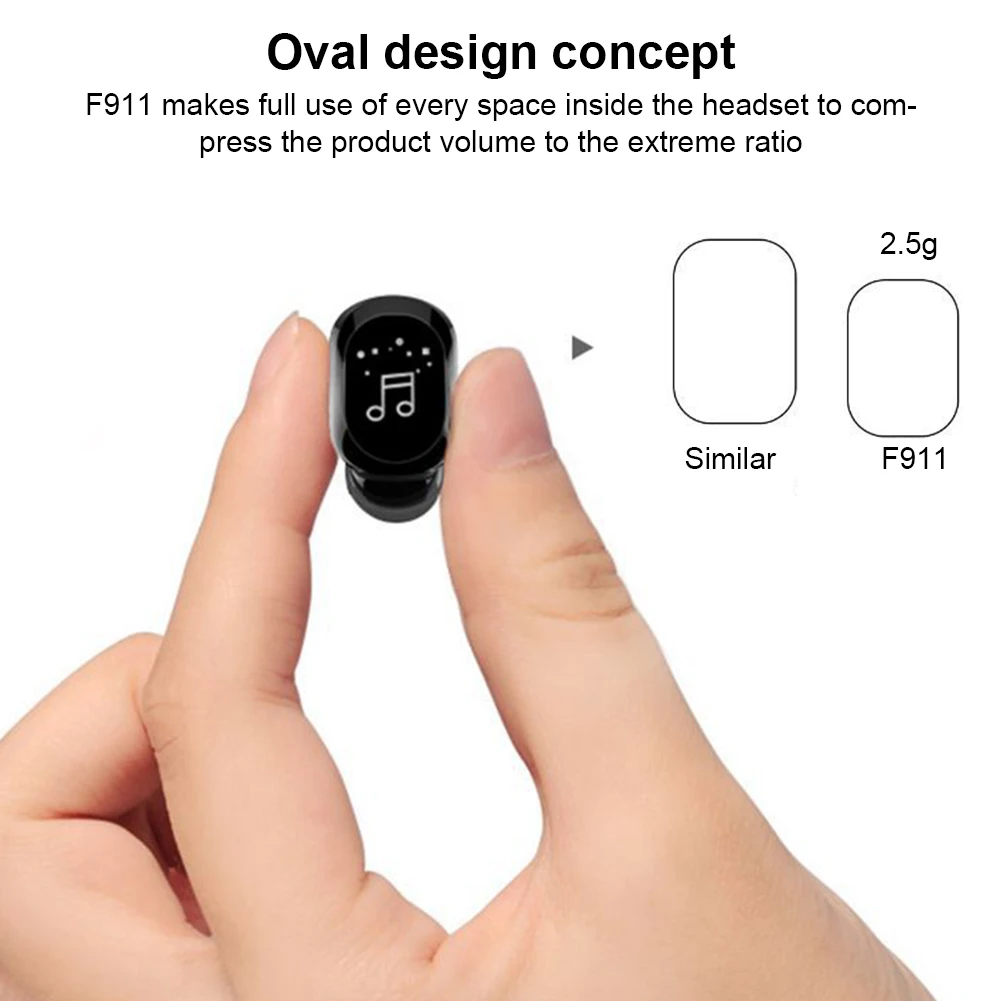 Миниатюрные Bluetooth-наушники стереонаушники-вкладыши беспроводная гарнитура