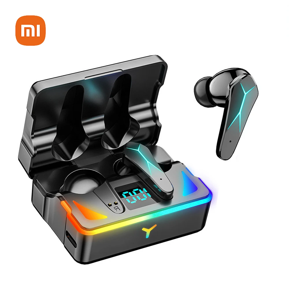 

Новинка 2022, игровые наушники-вкладыши Xiaomi, Hi-Fi стереонаушники с низкой задержкой, беспроводные наушники с Bluetooth, наушники со светодиодным ци...