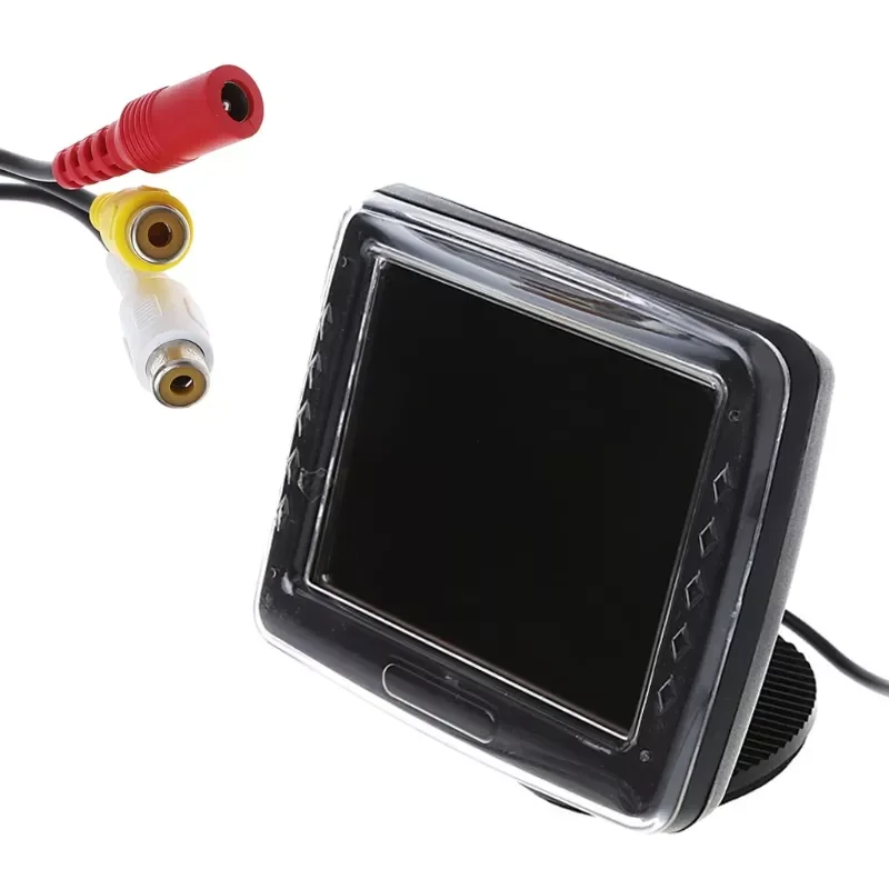 

3.5 Inch TFT LCD Screen Monitor Reverse Camera Car Rear View Backup New