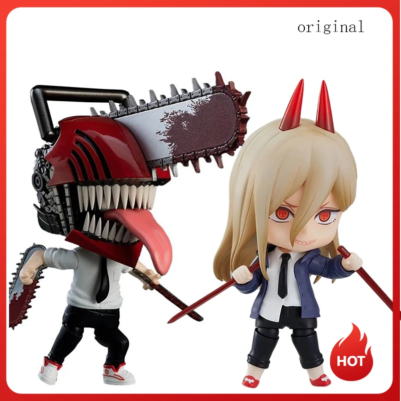 

Good Smile Chainsaw Man Nendoroid Anime Figure Power Denji Q Verision anime Action Model Collectible Toys for Boys