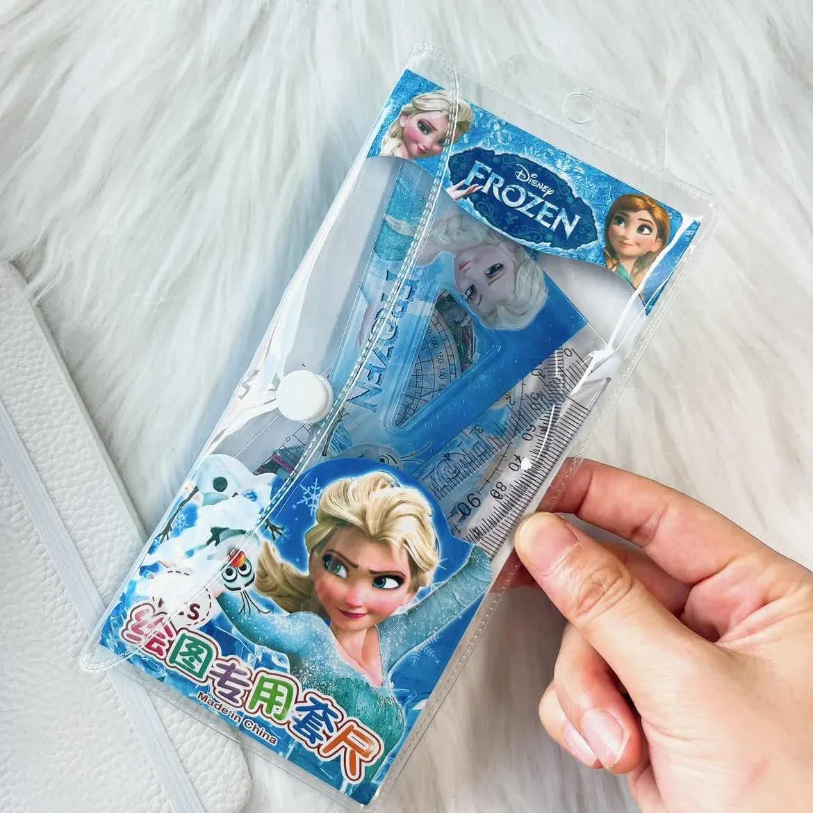 Набор линеек Disney Холодное сердце Эльзы измерительный инструмент для рисования