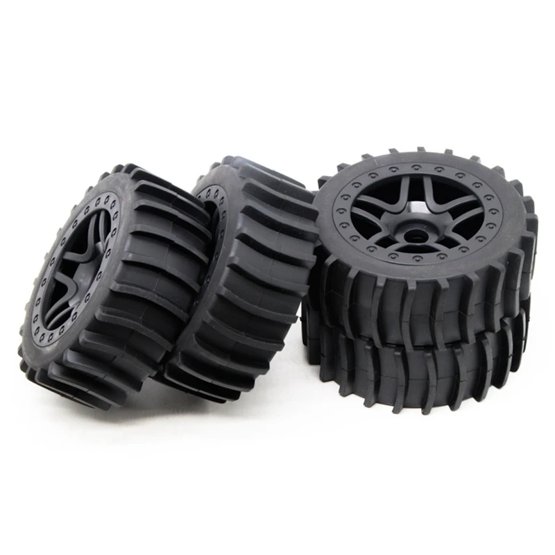 

4Pcs 118Mm Snow Sand Tire Wheel Tyre 17Mm Hex For 1/8 Arrma Traxxas Redcat Team Losi HPI HSP RC Car Upgrade Parts