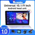 Автомагнитола Srnubi, 2 din, Android 10, мультимедийный видеоплеер, навигация, GPS, 9, 10 дюймов, стерео, головное устройство для Nissan, Kia, Honda, Toyota