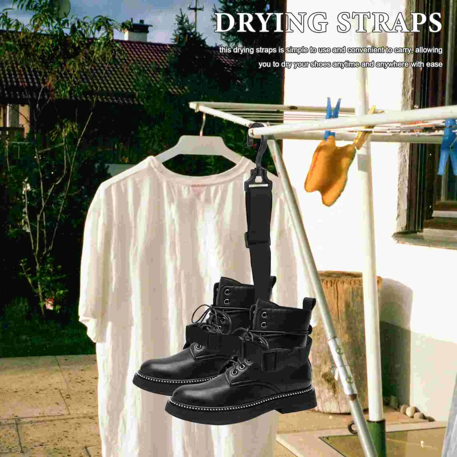 Подвесные ремни для сушки ботинок сушилка обуви вешалка устройство тапочек