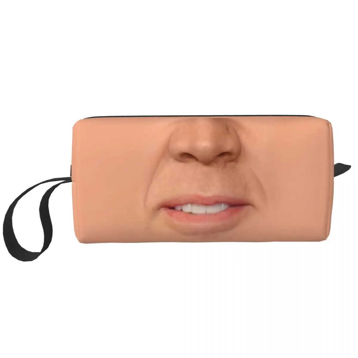 

Nicolas Cage Makeup Bag for Women Travel Cosmetic Organizer Fashion Funny Meme Storage Toiletry Bags Dopp Kit Box Case