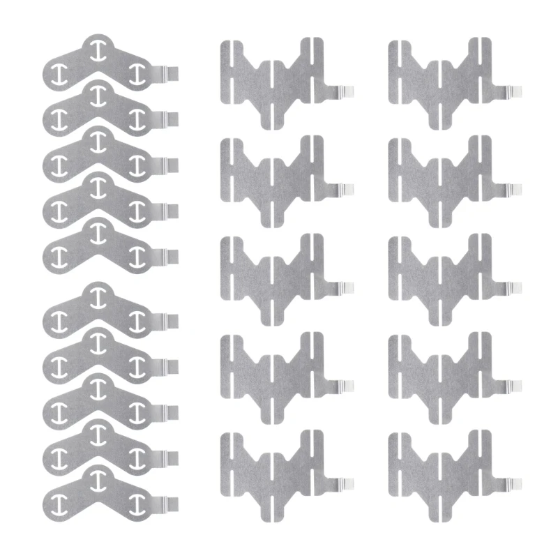 

10 шт./набор, никелированные стальные ленты для сварки аккумуляторов 18650