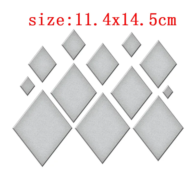 

Geometric Multilayer Metal Cutting Dies 2022 New Scrapbooking Album Paper Decorative Crafts Card Embossing Templates
