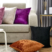 cushion cover 45x45 velvet decorative pillows for sofa pillow case for living room car decoration kussenhoes 45x45 home decor